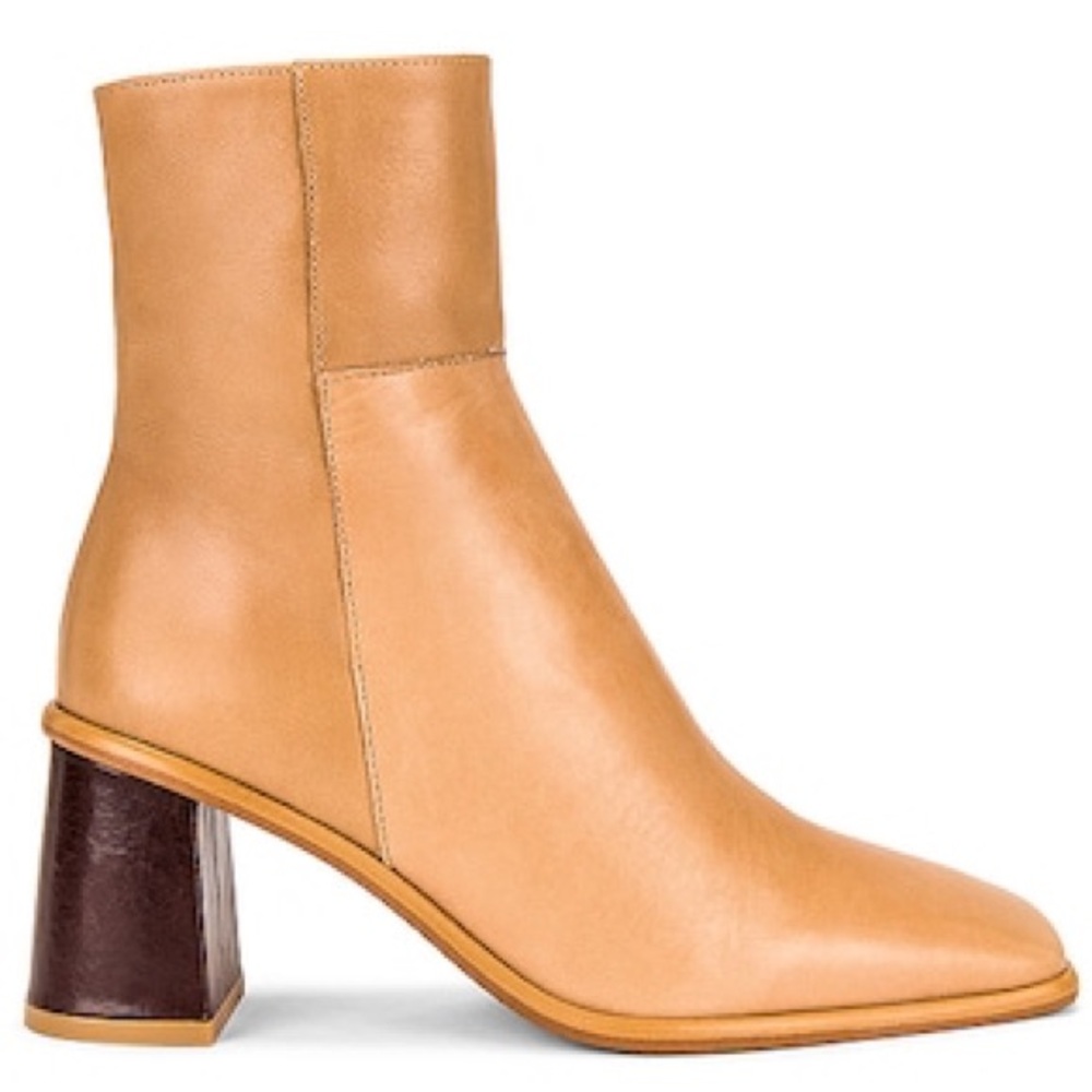 ALOHAS West Boot in tan/beige leather size 39